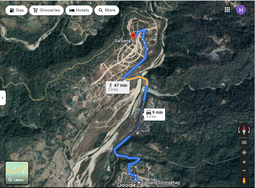 Ranibagan 19.2 decimal Sarpang land for sale Bhutan